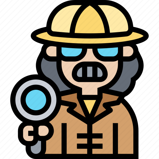 Detective, spy, agent, investigator, police icon - Download on Iconfinder