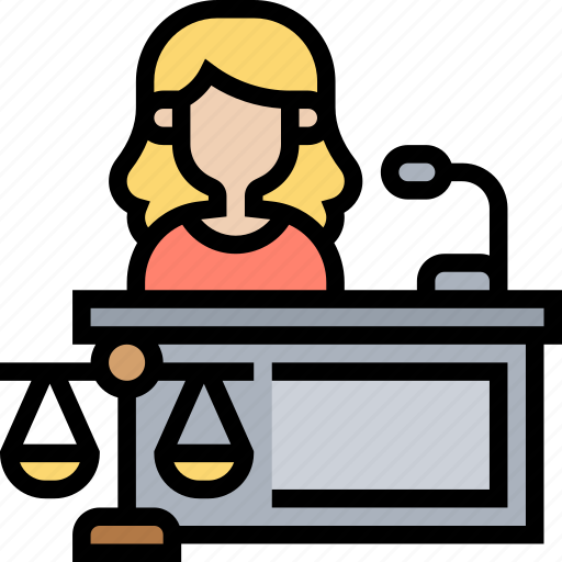 Lectern, courtroom, trial, hearing, testify icon - Download on Iconfinder