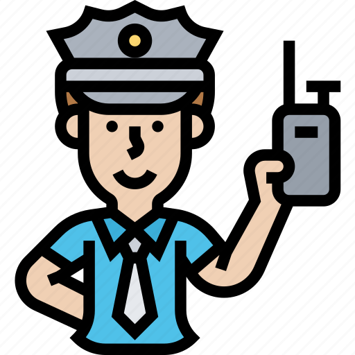 Police, cop, officer, authority, security icon - Download on Iconfinder