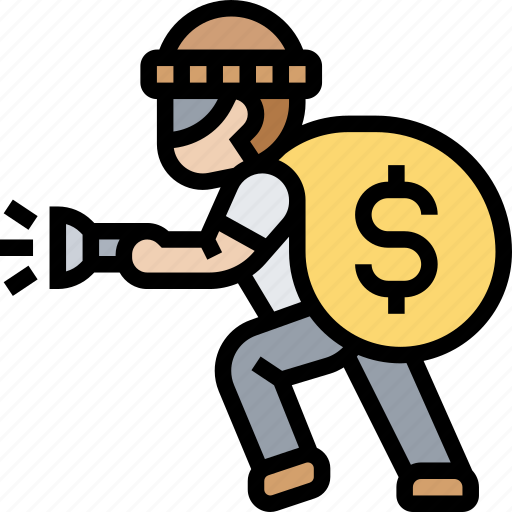Thief, burglar, bandit, criminal, robbery icon - Download on Iconfinder