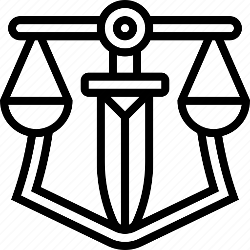 Law, justice, legislation, legal, banner icon - Download on Iconfinder
