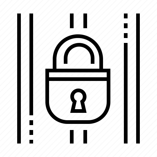 Cage, custody, lock, prison icon - Download on Iconfinder