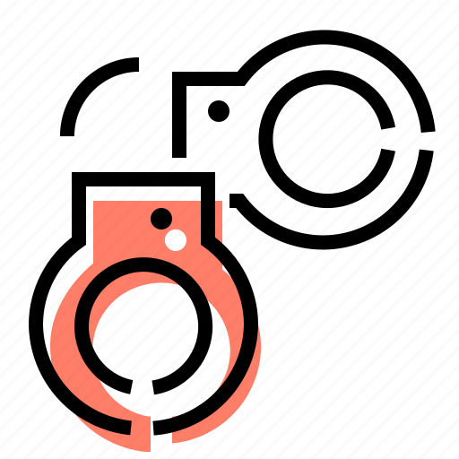 Handcuffs, police, arrest, crime icon - Download on Iconfinder