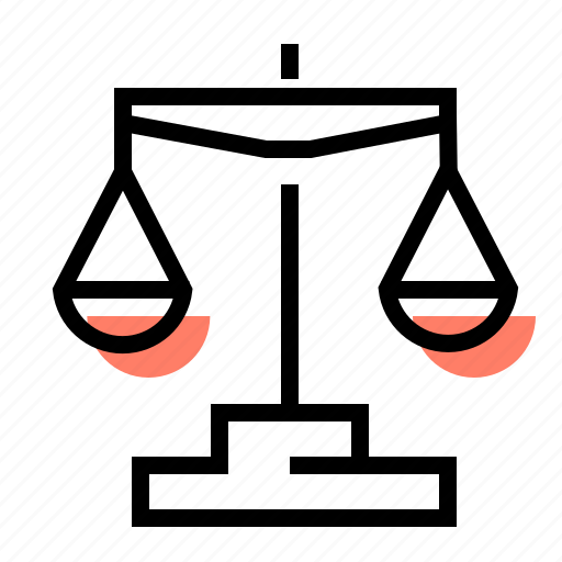 Scales, justice, court, law icon - Download on Iconfinder