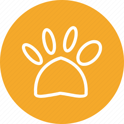 Dog, dog foot, dog foot print, print icon - Download on Iconfinder