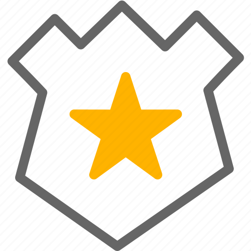 Badge, law, nforcement, star icon - Download on Iconfinder