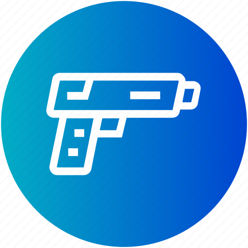 Gun, handgun, justice, pistol, weapon icon - Download on Iconfinder