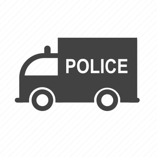 Car, highway, police, security, truck, van, vehicle icon - Download on Iconfinder
