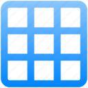 grid, gridline, column, row, layout, section, document, three, 3