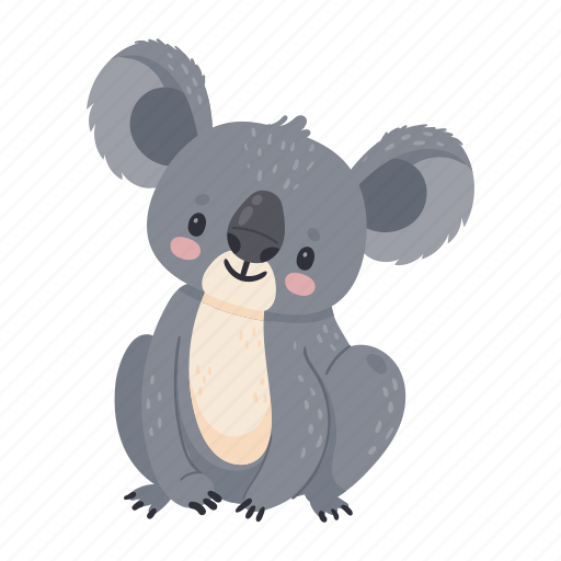 Wildlife, animal, bear, koala, mammal, cute, nature icon - Download on Iconfinder