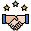 agreement, and, business, cooperate, gestures, hands, handshake 