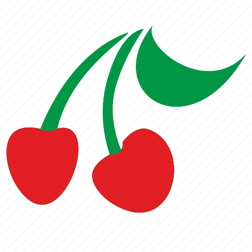 Cherry, eat, food, leaf, tasty icon - Download on Iconfinder