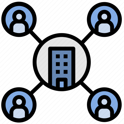 Enterprise, company, organization, outsource, structure icon - Download on Iconfinder