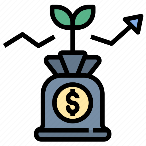 Investment, funding, growth, financial, profit icon - Download on Iconfinder