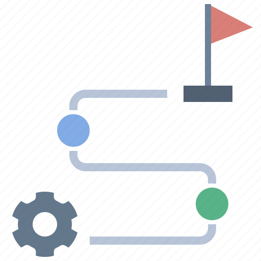 Flow, management, goal, strategy, planning icon - Download on Iconfinder