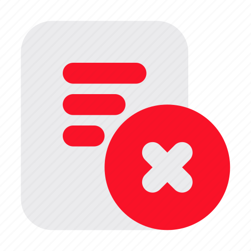 Remove, file, void, mistake, incomplete icon - Download on Iconfinder