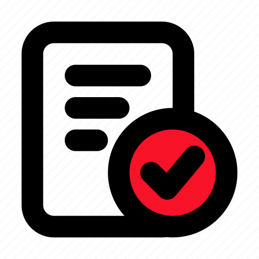 Approve, file, completion, approved, assumption icon - Download on Iconfinder