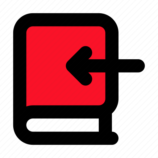 E, book, arrow, download, education icon - Download on Iconfinder