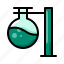 education, erlenmeyer glass, experiment, laboratory, learning, science, study 
