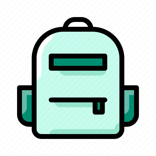 Backpack, bag, bagpack, education, learning, school, study icon - Download on Iconfinder