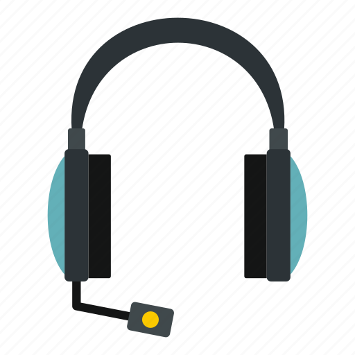 Equipment, headphones, microphone, music, sound, stereo, technology icon - Download on Iconfinder