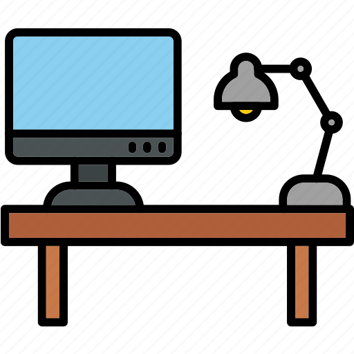 Workspace, computer, cubicle, desk, desktop, office, work icon - Download on Iconfinder