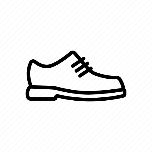 Bag, cloth, leather, material, outline, shoe, shoes icon - Download on Iconfinder