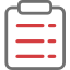 system, list, gear, document, control, options, preferences, clipboard, menu 