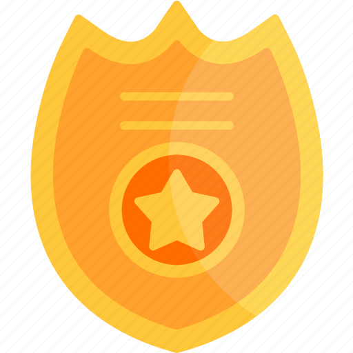 Police, badge, law, officer, sheriff, shield icon - Download on Iconfinder