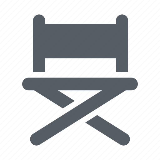 Chair, cinema, directors, film, movies icon - Download on Iconfinder