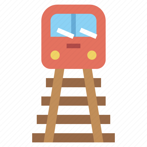 Railroad, railway, subway, train, transport, transportation, underground icon - Download on Iconfinder