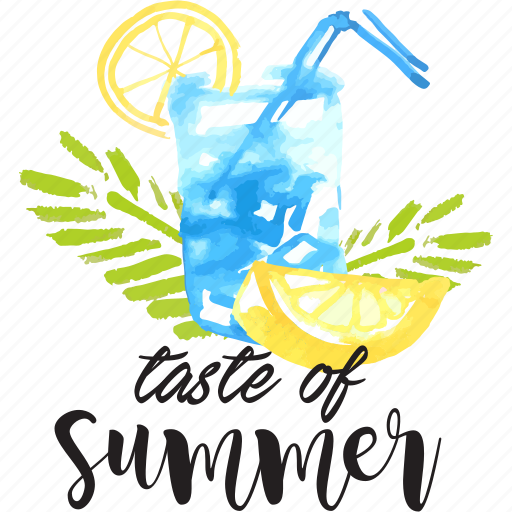 Lemon, fruit, juice, drink, summer, illustration, lemonade sticker - Download on Iconfinder
