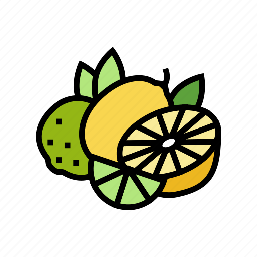 Branch, lemon, lime, vitamin, citrus, fruit icon - Download on Iconfinder