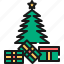 christmas, tree, xmas, pine, bauble, decorations 