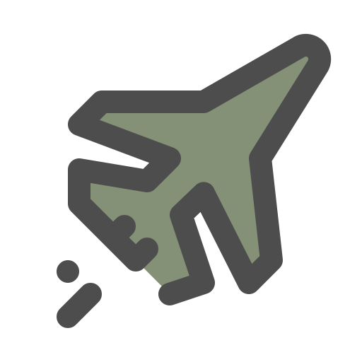 Jet, fighter, military, war icon - Free download