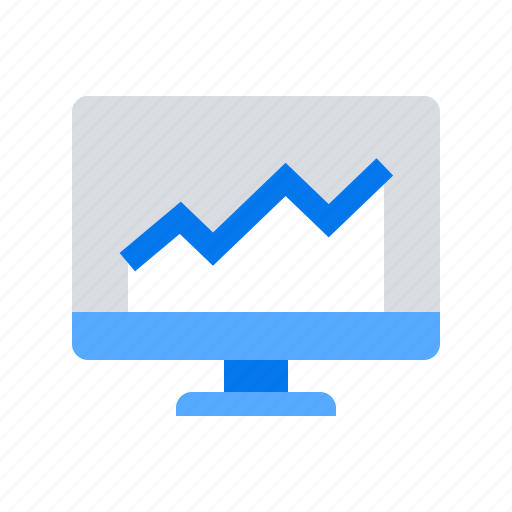 Computer, monitoring, statistics icon - Download on Iconfinder