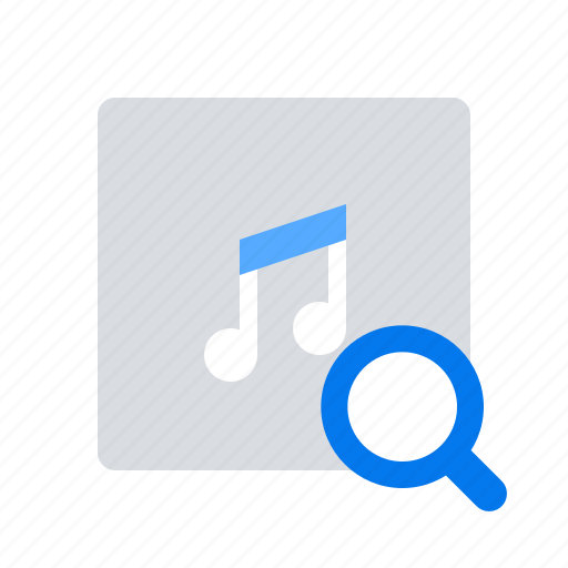 Audio, content management, search icon - Download on Iconfinder