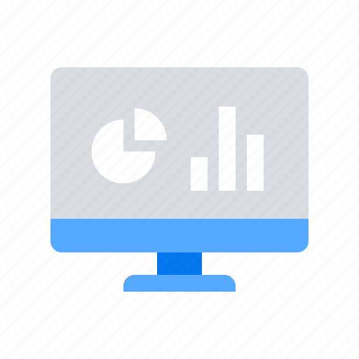 Analytics, computer, monitoring icon - Download on Iconfinder