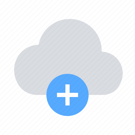 Add, cloud, files icon - Download on Iconfinder