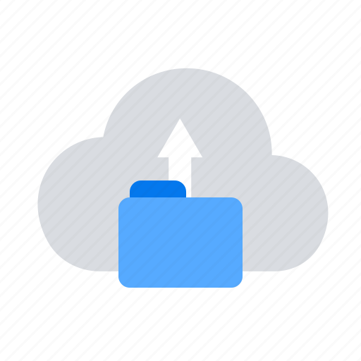 Backup, cloud, folder icon - Download on Iconfinder