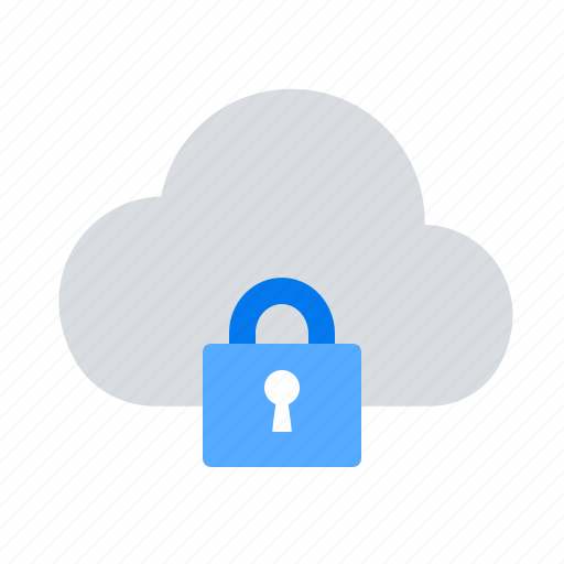 Cloud, lock, server icon - Download on Iconfinder