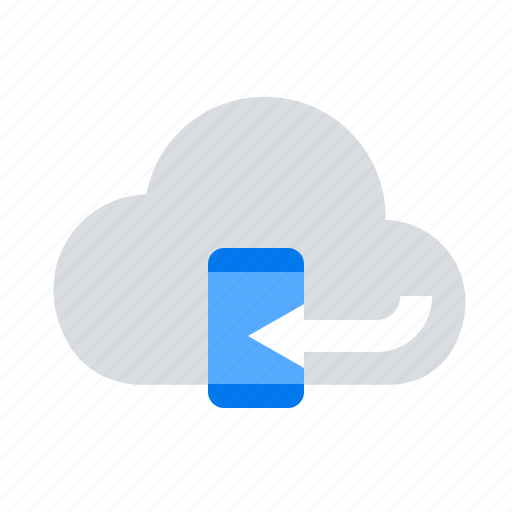 Cloud, mobile, restore icon - Download on Iconfinder