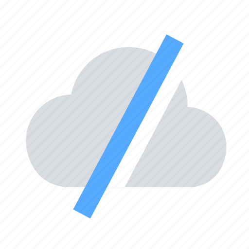 Cloud, offline, unavailable icon - Download on Iconfinder