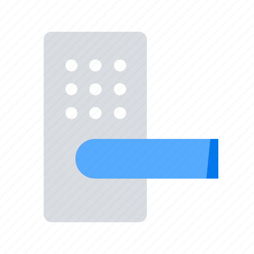 Door, lock, smart icon - Download on Iconfinder