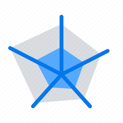 Data, diagram, pentagon icon - Download on Iconfinder