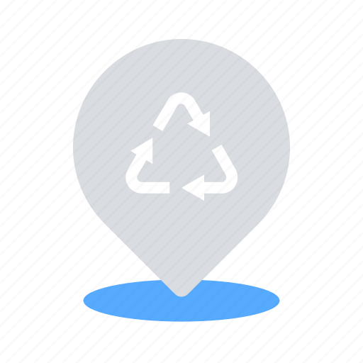 Garbage, location, recycle icon - Download on Iconfinder