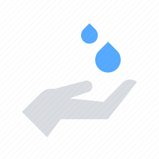 Hand, save, water icon - Download on Iconfinder