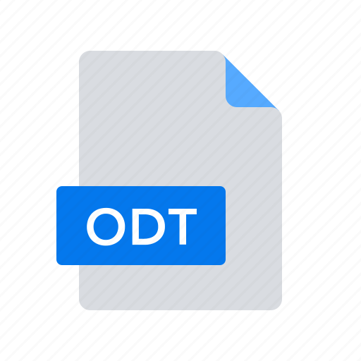 File, odt, text icon - Download on Iconfinder on Iconfinder