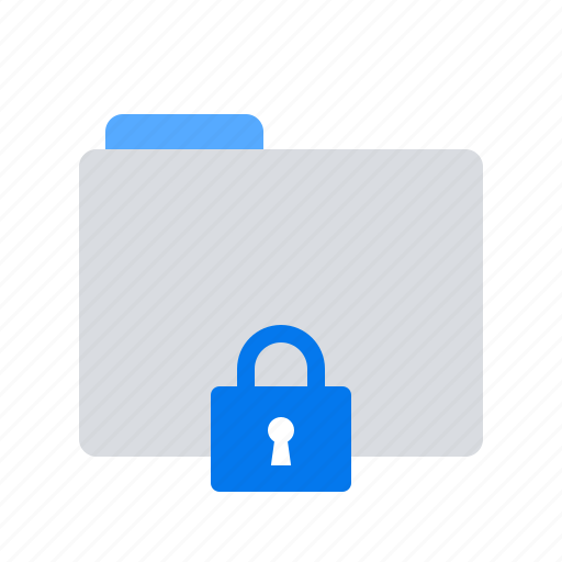 Closed, folder, lock icon - Download on Iconfinder