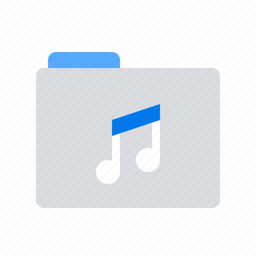 Audio, folder, music icon - Download on Iconfinder